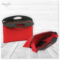 Laptoptasche aus Filz in Ihrem Design
