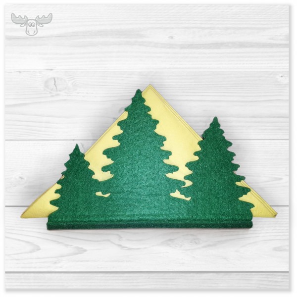 Filz Tannenbaum Serviettenhalter