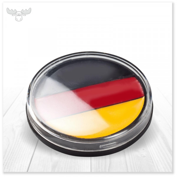 Fanschminke Deutschland-Farben