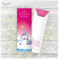 Einhorn Wunderkerzen - Süßes 10er-Set Sparklers