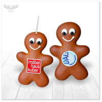 Lebkuchenmann - lustige Figur, einzeln verpackt