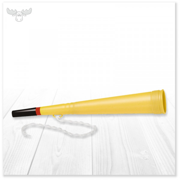 Fußball-Tröte - Like a Vuvuzela (SchwarzRot, Gold)