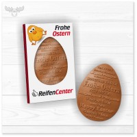 Schokoladen-Osterei in individualisierbarem Schmuckkarton