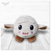 Plüschtier-Schaf mit Bildschirmreiniger-Funktion - süßes Kuscheltier zu Ostern