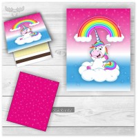 Party-Streichhölzer mit Einhorn-Motiv