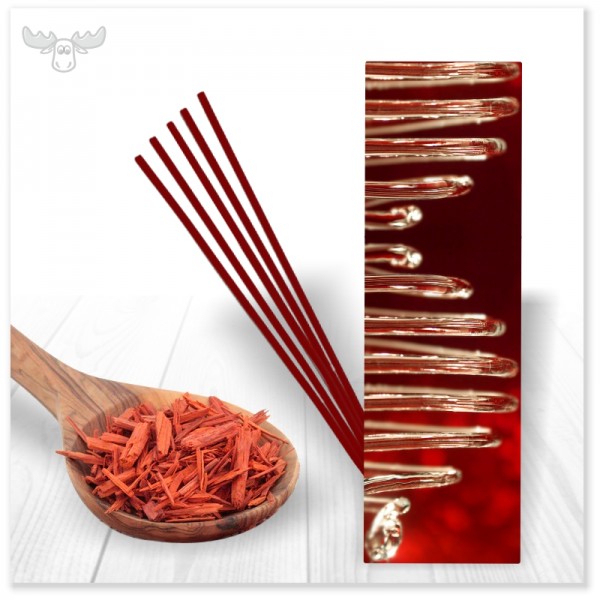 Räucherstäbchen Sandelholz mit Motiv Spirale